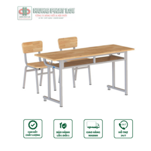 Bàn ghế học sinh BHS112 + GHS112
