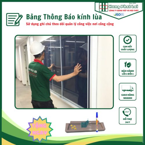 BẢNG THÔNG BÁO KÍNH LÙA