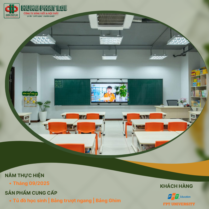 Công Trình Tiêu Biểu _ Trường Đại Học FPT Quy Nhơn – Tháng 03/2025