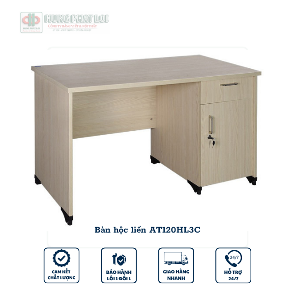 Bàn hộc liền AT120HL3C