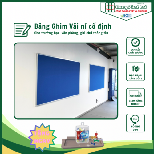BẢNG GHIM NỈ TREO TƯỜNG