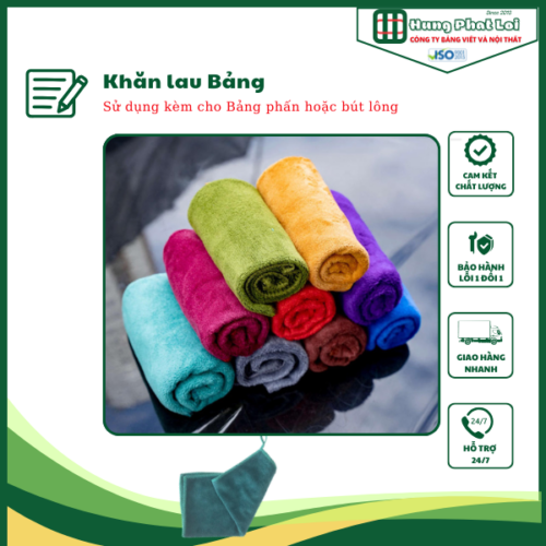 KHĂN LAU BẢNG MICRO