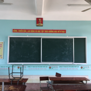 Bàn giao giai đoạn 1 - Bảng Trượt đa năng sử dụng Màn hình Tivi cho các Trường