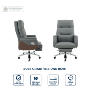Ghế giám đốc ngả lưng có gác chân BC08