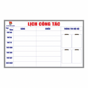 Bảng lịch công tác