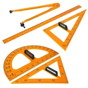 Bộ thước compa 5 món dùng cho Bảng từ